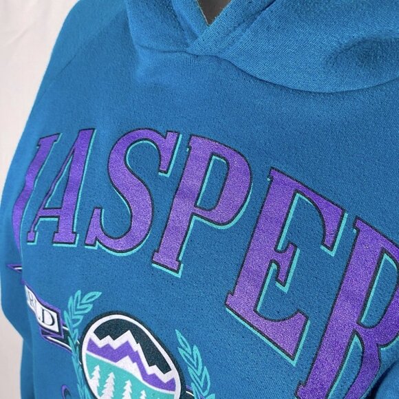 Vintage Turquoise Jasper World Class Hoodie  L - Picture 11 of 14